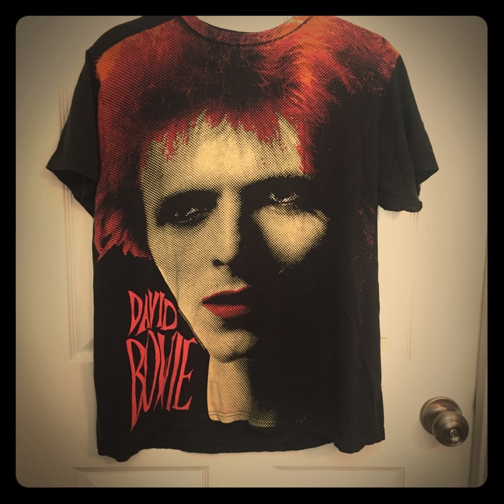 Licensed David Bowie t-shirt